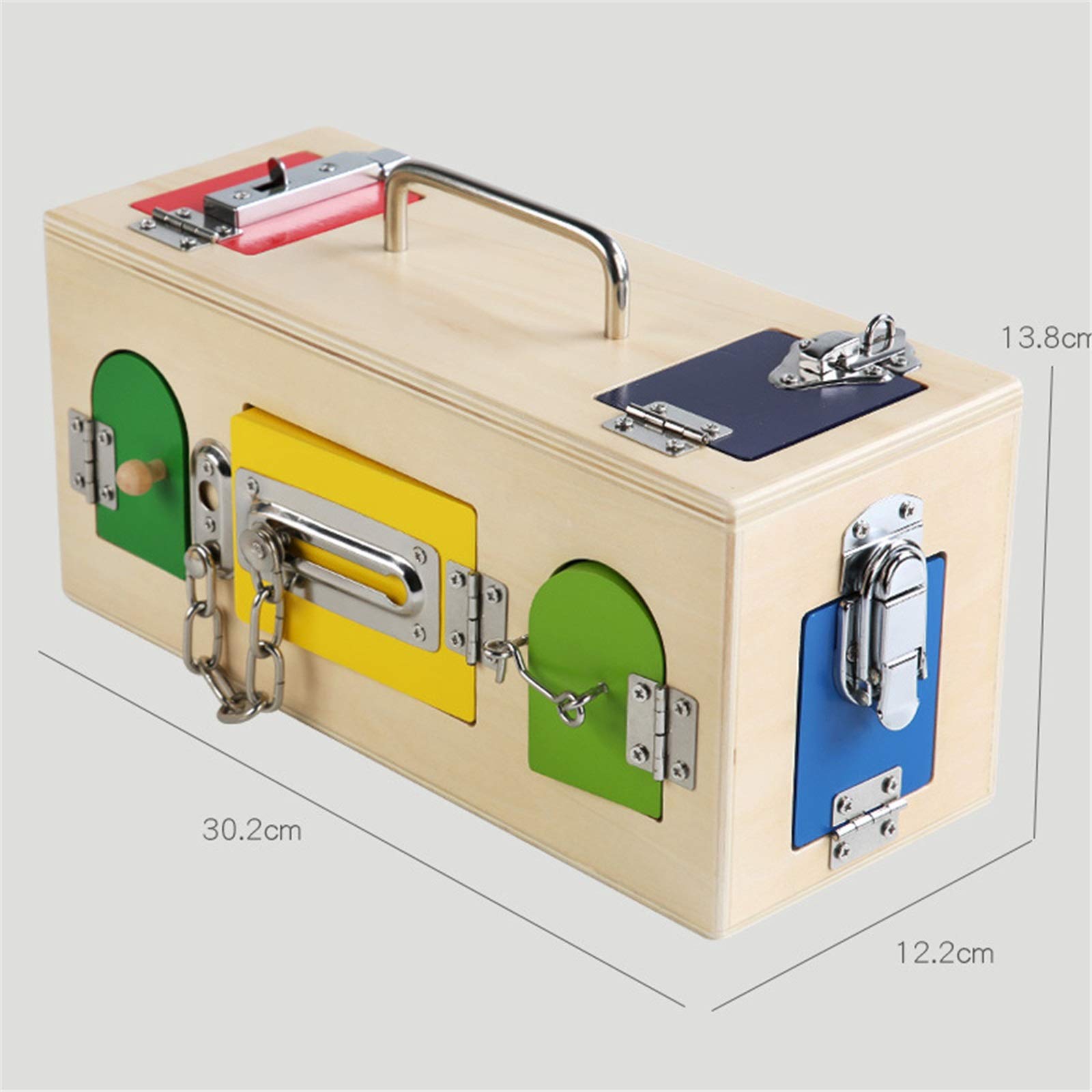 Amazon.co.jp: 鍵開け 玩具 ドアとラッチの子供子供の子供たちの教育